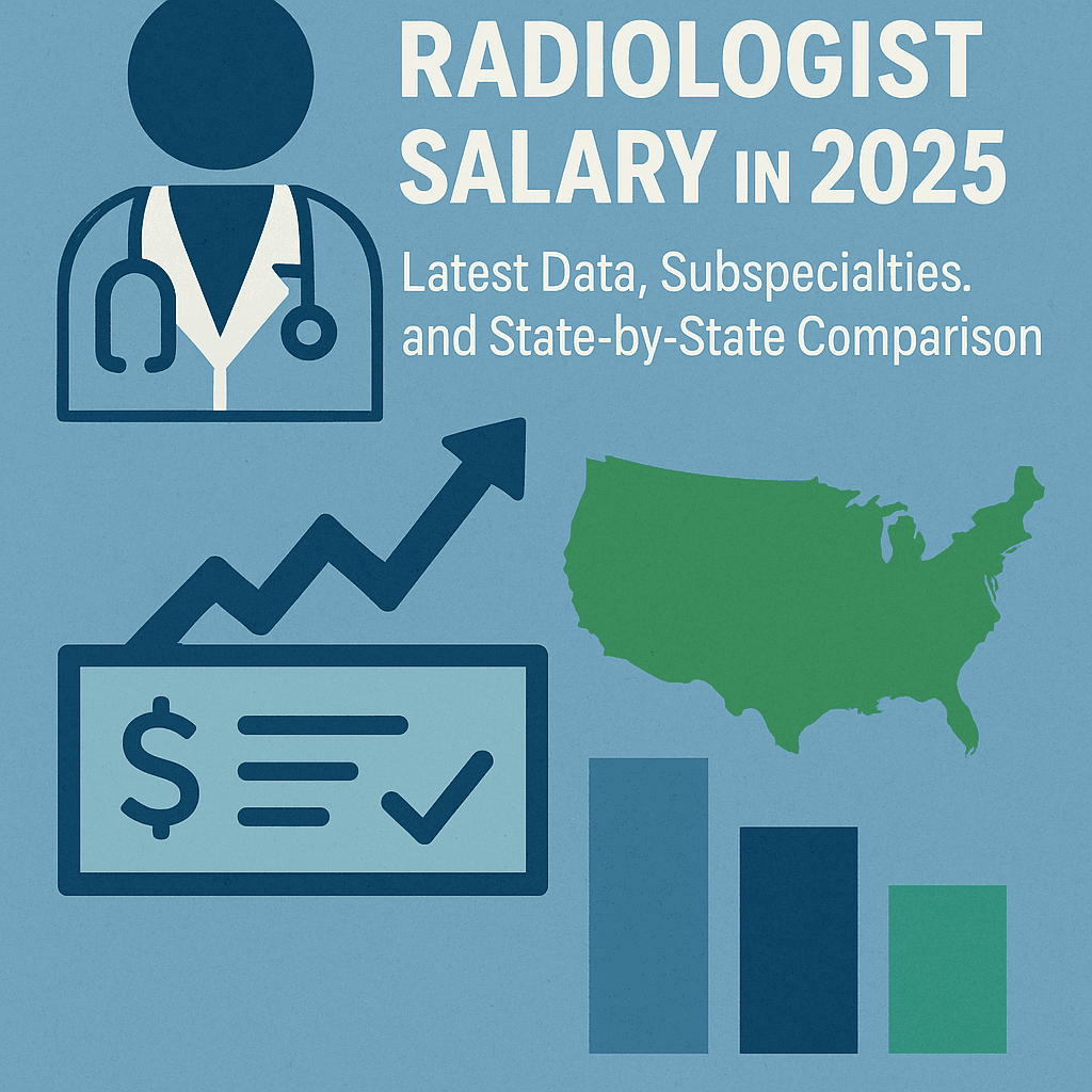 Radiologist Salary in 2025: Latest Data, Subspecialties, and State-by-State Comparison