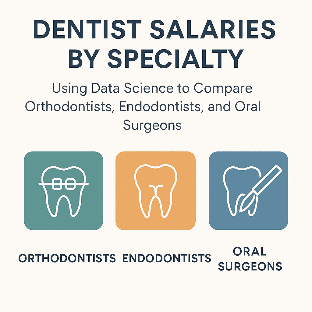 Dentist Salaries by Specialty: Using Data Science to Compare Orthodontists, Endodontists, and Oral Surgeons