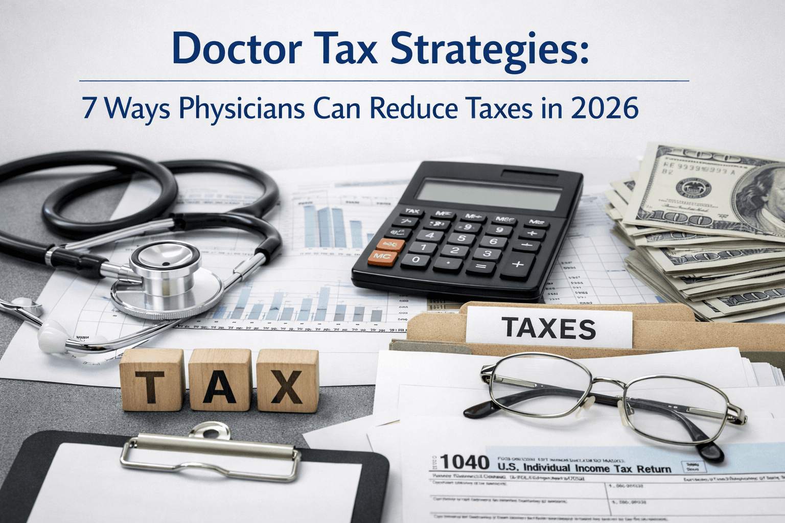 Doctor Tax Strategies: 7 Ways Physicians Can Reduce Taxes in 2026